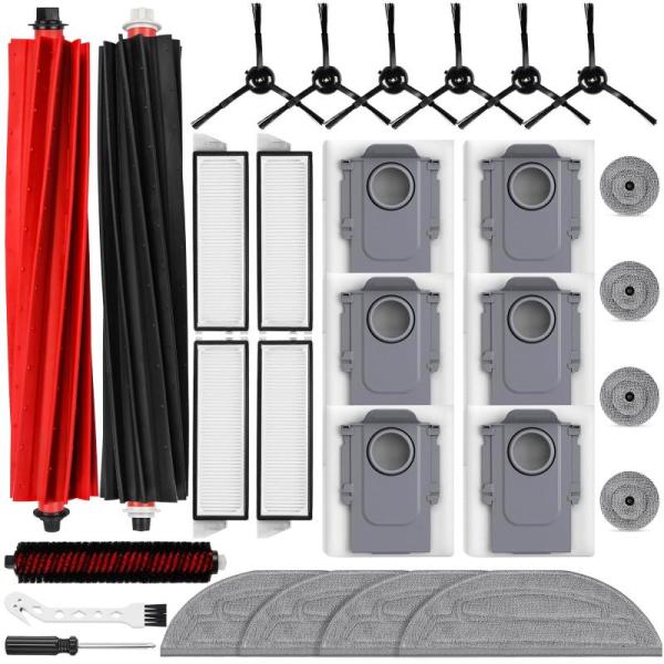 29pcs Accessories Kit for Roborock S8 MaxV Ultra Robot Vacuum - MSRP $37
