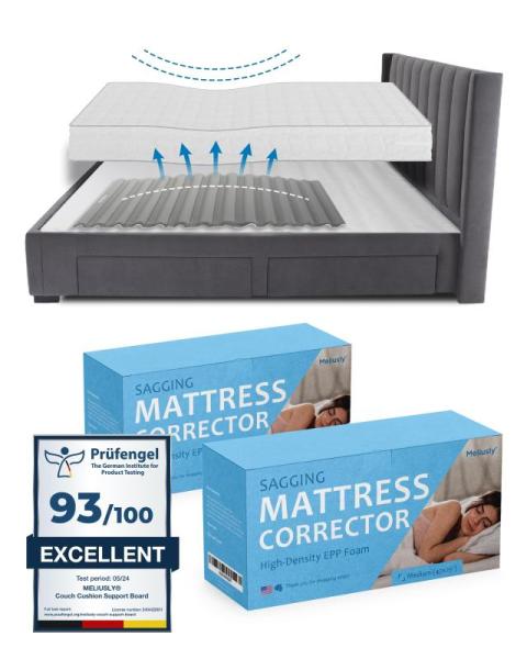 Premium Saggy Mattress Support, 2X Medium Extra Firm - MSRP $122