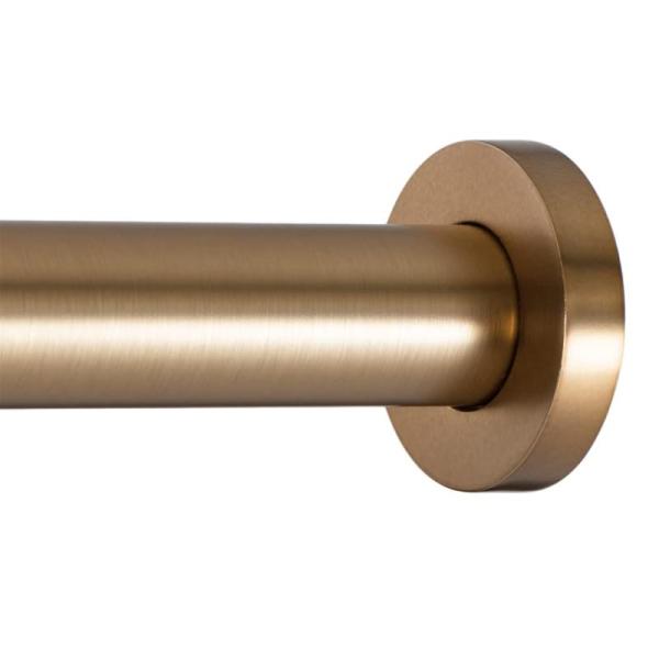 Ivilon Shower Tension Curtain Rod, Adjustable Spring - MSRP $32