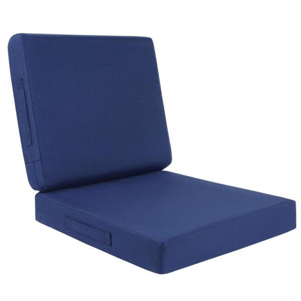 HEBE Outdoor Deep Seat Patio Cushion Set, Waterproof - MSRP $39