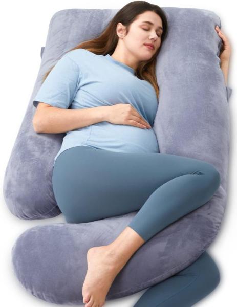 Momcozy Pregnancy Pillows for Sleeping, U Shaped Full Body - MSRP $44