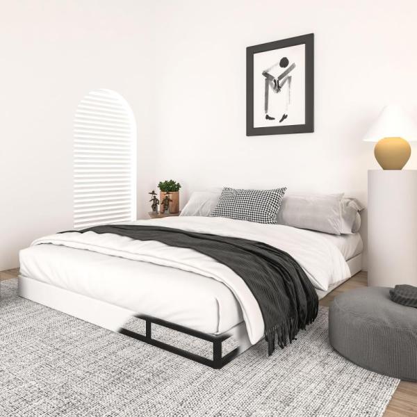 Qingzhou Box Spring King Bed Bases, 5 Inch High Metal King - MSRP $85