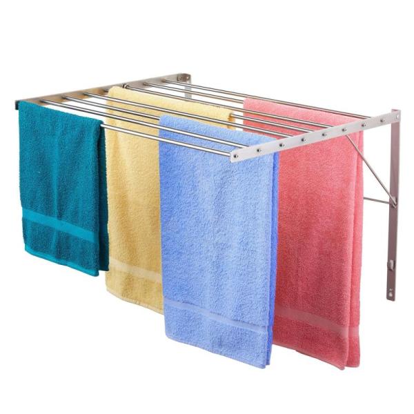 Smartsome Wall Mounted Clothes Drying Rack 30" Wide 20 - MSRP $63
