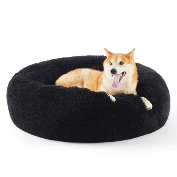 Bedsure Calming Dog Bed for Medium Dogs - Donut Washable - MSRP $49