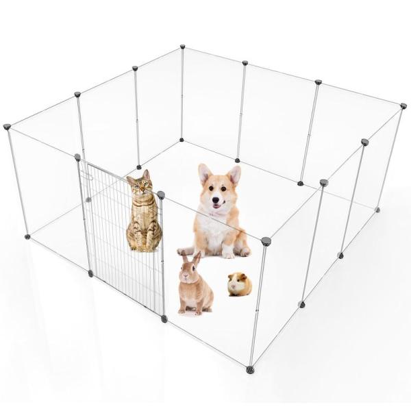 BRIAN DANY Dog Playpen Portable for Small Animals Dog - MSRP $48