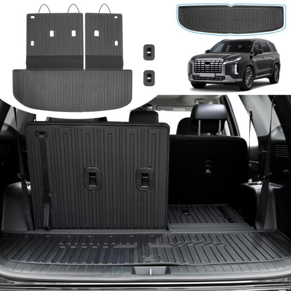 HOUCLEMIC Cargo Mats & Seat Back Cover, 2020-2025 Hyundai Palisade - MSRP $69