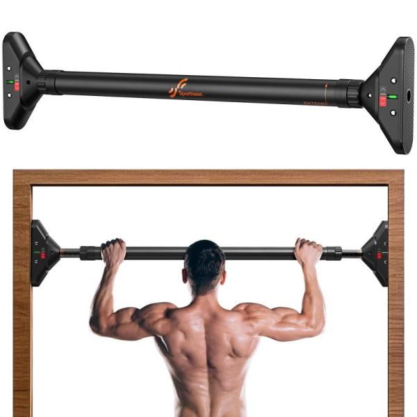 Sportneer Doorway Pull Up/Chin Up Bar, No Screws Needed - MSRP $39
