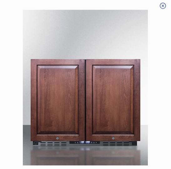 Summit 36 In. Built In Refrigerator-Freezer - MSRP $3240