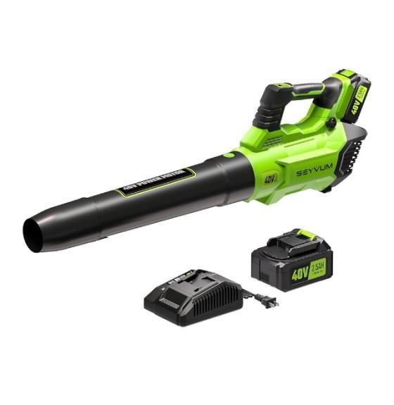 Lawn & Garden - Seyvum 40V Leaf Blower, Weed Barrier Landscape Fabric, Ganazono Terrarium - MSRP $4,480