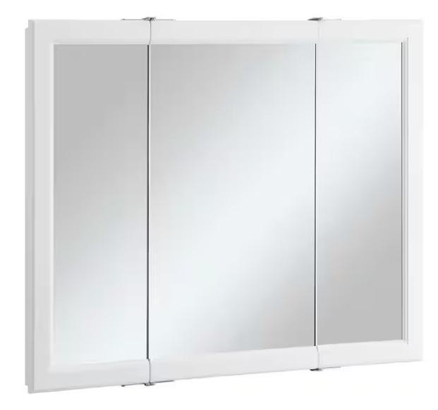 Plumbing - Design Home Wyndham 36inWx30inHx4-3/4inD Medicine Cabinet, FUFU&GAGA, HOMEIBRO, HDC - Est Retail $1,054