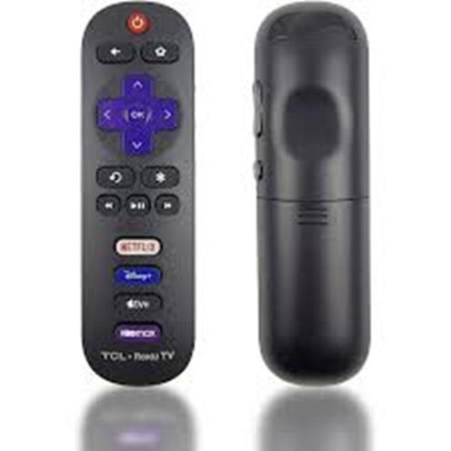 TCL Remote Control w/ Netflix/Hulu/Disney+ Keys for TVs