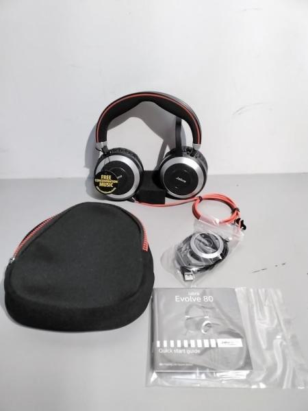 Jabra EVOLVE 80 MS Stereo Headphones - MSRP $329