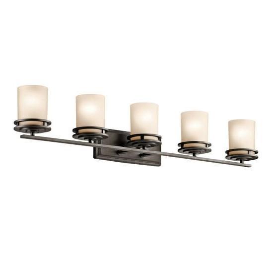 Fixtures - Kichler Hendrik Bathroom Vanity Light, Kohler Vanity Top, Toto Aquia Toilet Bowl - MSRP $6,008