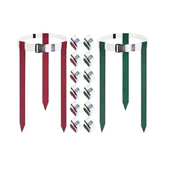 Sports - Uikro Flag Football Belts, Neonic Pickleballs, Doc Miller Ankle Braces - MSRP $2,321