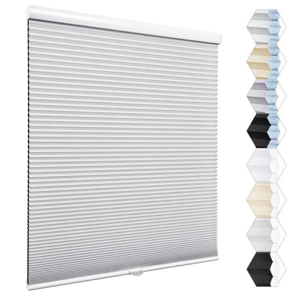 Home - Moonice Cellular Shades and Roller Shades, Lifewit Floating Shelves - MSRP $1,894