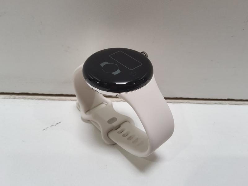 Google Pixel Watch Wifi, Silver/Chalk - Est Retail $279