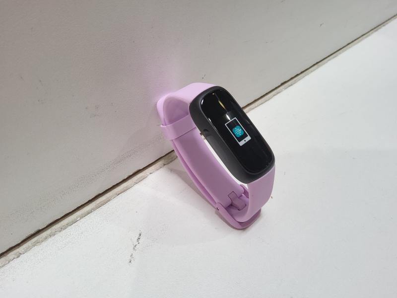 Fitbit Inspire 3 Activity Tracker, Black with Lilac Bliss Band - Est Retail $99