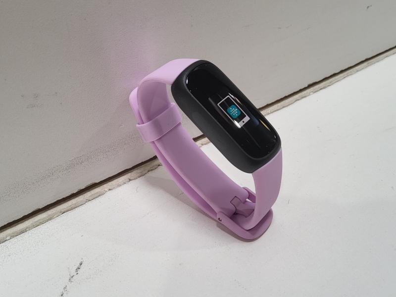 Fitbit Inspire 3 Activity Tracker, Black with Lilac Bliss Band - Est Retail $99