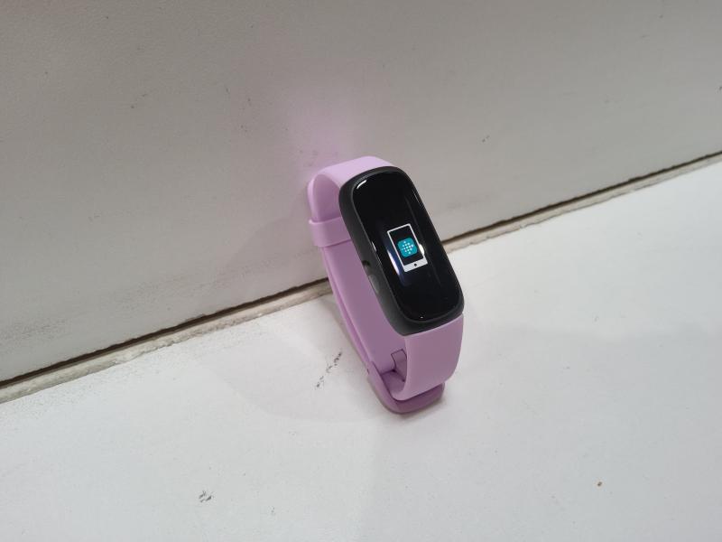 Fitbit Inspire 3 Activity Tracker, Black with Lilac Bliss Band - Est Retail $99
