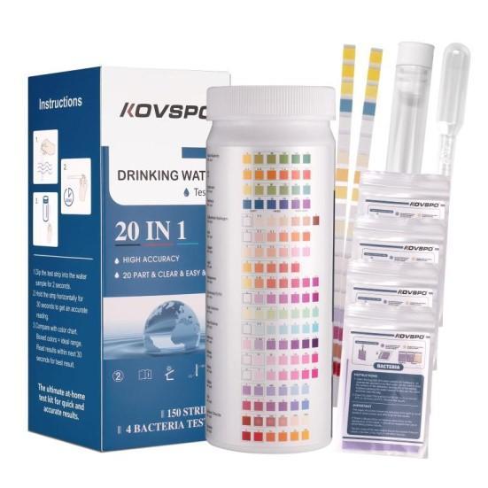 Kovspo Drinking Water Test Kit, Raycity Corner & Edge Protection Strip, Sunbaba Paper Towel Holder  - MSRP $5,149