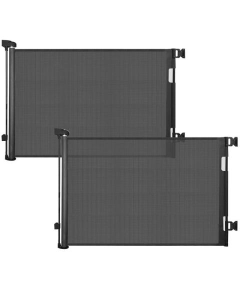 dearlomum 2 Pack Retractable Baby GateMesh Baby Gate or - MSRP $75
