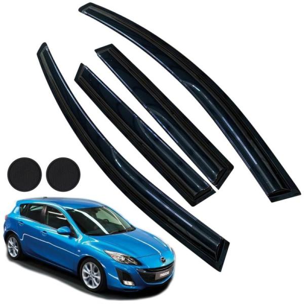 Rain Guards for Chevrolet (Chevy) Colorado/GMC Canyon Crew - MSRP $79