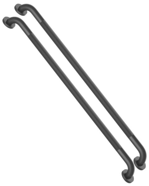 2 Pack 36 Inch Anti Slip Shower Grab Bar Oil Rubbed Black - MSRP $58