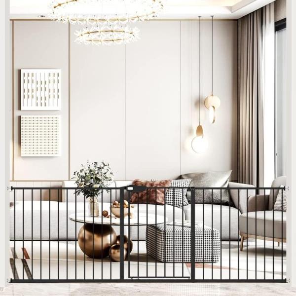 DEARBB Triple Lock Baby Gate for Stairs Doorways and House - MSRP $219