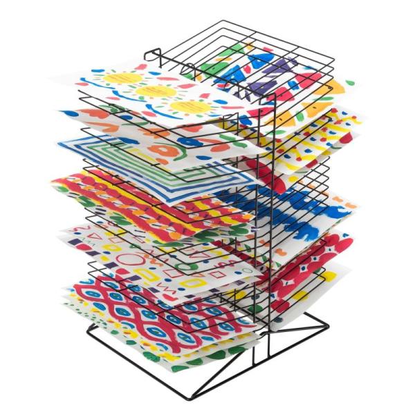 Sax All-Steel Double Sided Wire Drying Rack 50 Shelves 17 - MSRP $125