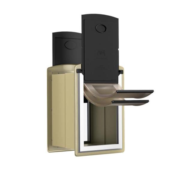 ClawJaw Doggy Door for Wall Metal Frame and Telescopic - MSRP $68