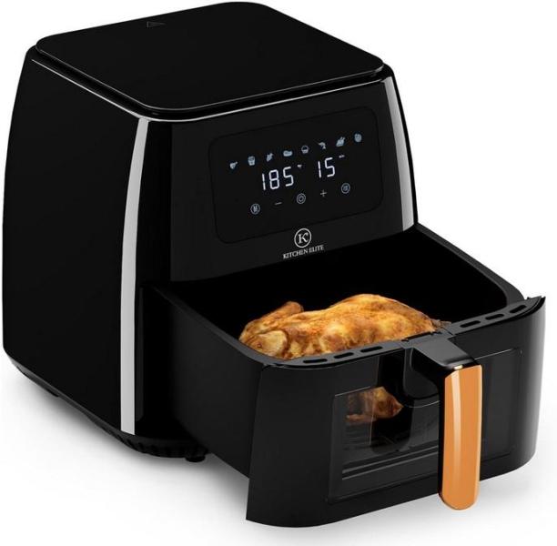 Kitchen Elite Air Fryer 8 Qt With Clear Window Large - MSRP $104