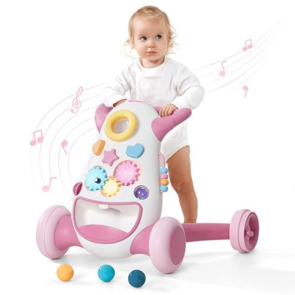 KB Montessori Baby Walker - Interactive Push Toy - MSRP $89
