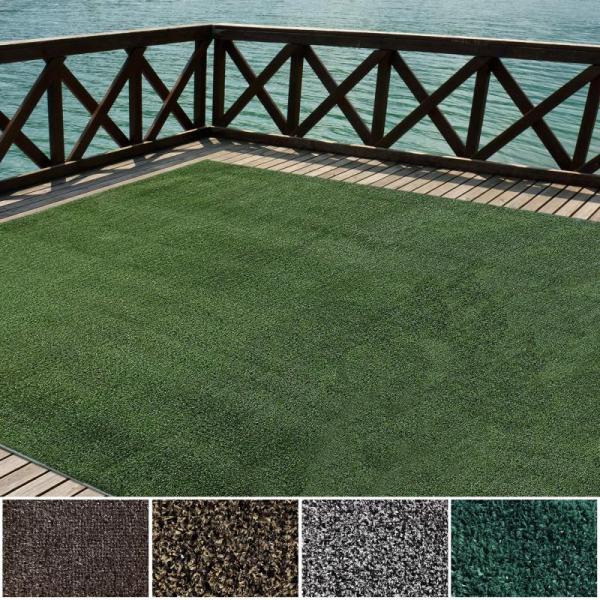 iCustomRug Indoor/Outdoor Turf Carpet Rugs, Synthetic - MSRP $58