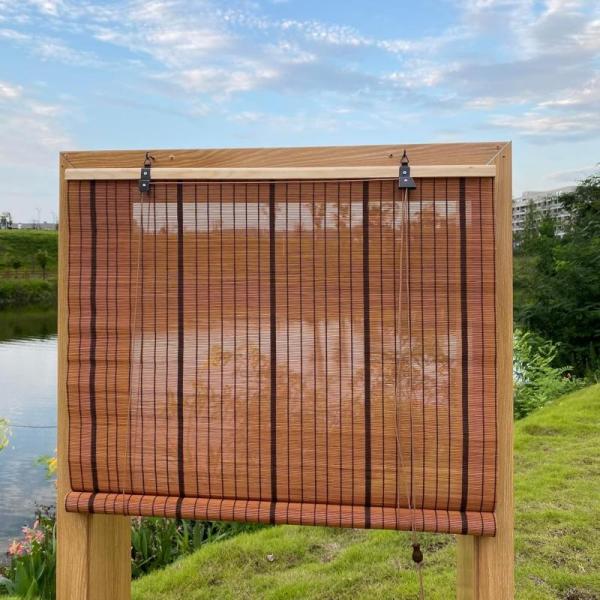 XiuXiu Bamboo Blinds Bamboo Shades Roman Bamboo Curtains - MSRP $61