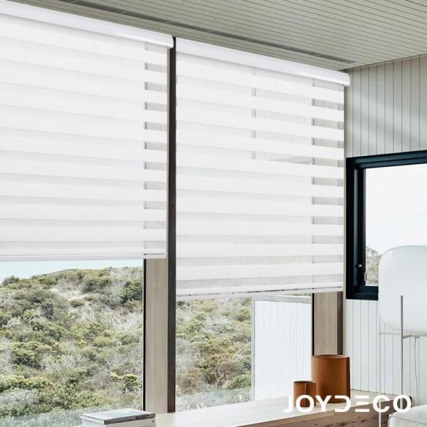 Joydeco Cordless Zebra Blinds for Windows Privacy Light - MSRP $65