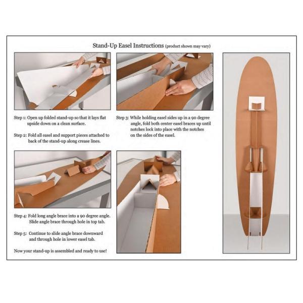 Beistle Large 4 Piece 5' 5" x 34.5" Cardboard Great 20's - MSRP $215