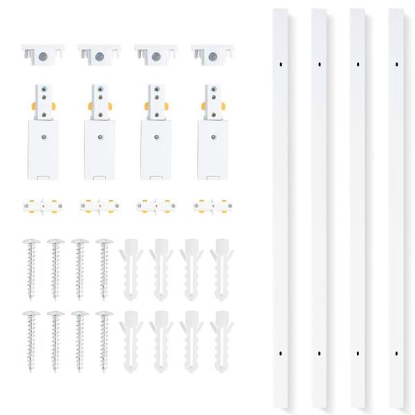 VANoopee 26ftH Track Lighting White Rails, Type Track - MSRP $112