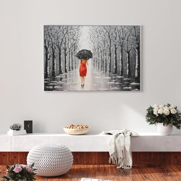 FOLKOR Canvas Floating Frame, 24x48 Landscape Portrait - MSRP $62