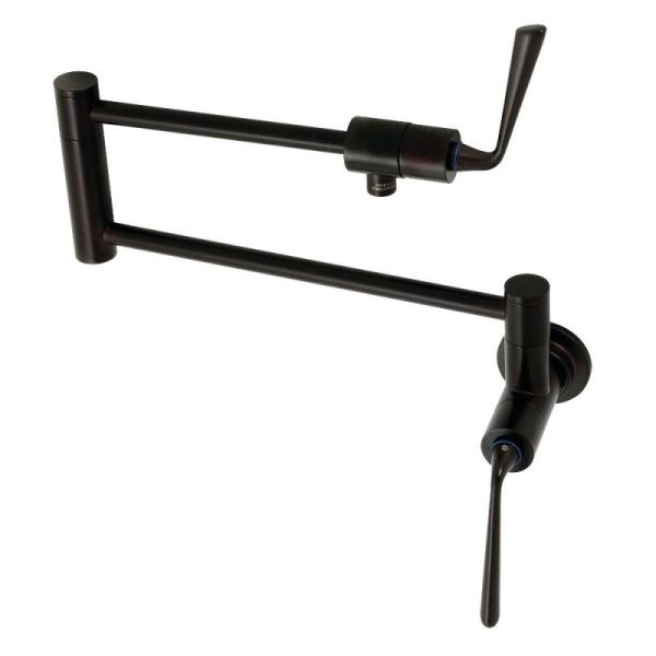 Home Improvement - Kingston Brass Pot Filler, DJS Rain Shower System, Innovations Semi-Flush Light - MSRP $1,536