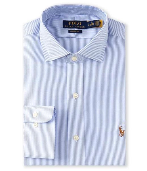 (22) Ralph Lauren Long Sleeve Dress Shirts MSRP $ 2,970.00