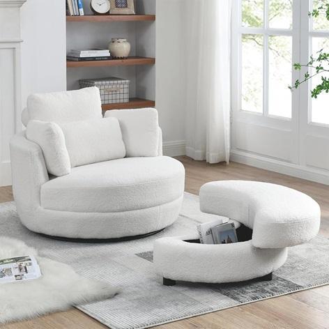 TRUCKLOAD - Home Decor - Teddy Swivel Chair, Bedad Dining Set, Kacey Dining Set, Valhalla Dining Set - MSRP $116,502