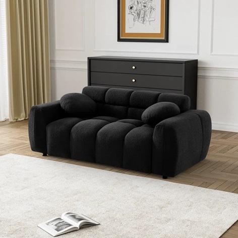 TRUCKLOAD - Home Decor - Ottwell Upholstered Loveseat, Colburn Cocktail Table, Crelin Chandelier - MSRP $88,334