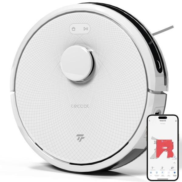 Home - Tecbot Robot Vacuum, Ycuhen Roller Shades, Wintry Pine Christmas Wreath - MSRP $2,078
