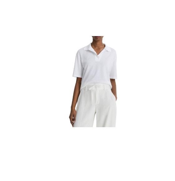 Apparel - Vince Easy Short Sleeved Polo Tee, Good American Good Legs Skinny Jeans, Elwood Sweatpants - MSRP $1,795