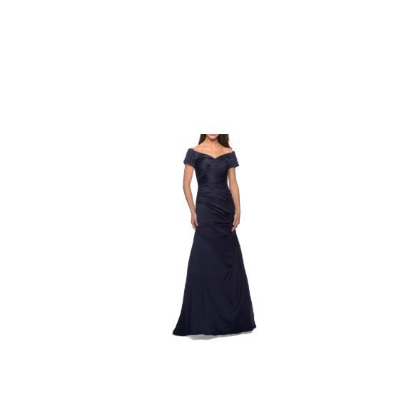 Apparel - La Femme Satin Off the Shoulder Dress, Mac Duggal Black Beaded Gown, Tommy Bahama, Honeylove - MSRP $3,949