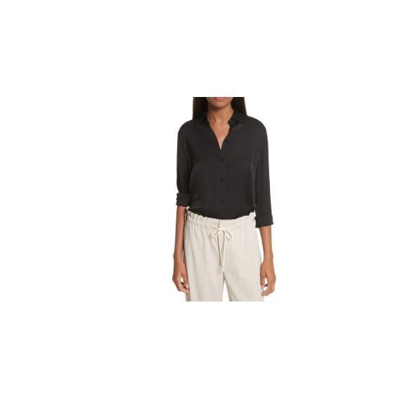 Apparel - Vince Slim Fitted Blouse, L'Agence Asa Knit Dress, MOTHER The Insider Crop Step Chew Jeans - MSRP $5,651