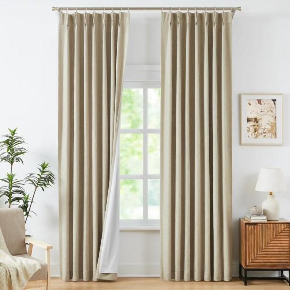 Home - Rutterllow Linen Curtains, JiePai Towel Holder, Jevix Boho Gauze Table Runner - MSRP $11,669
