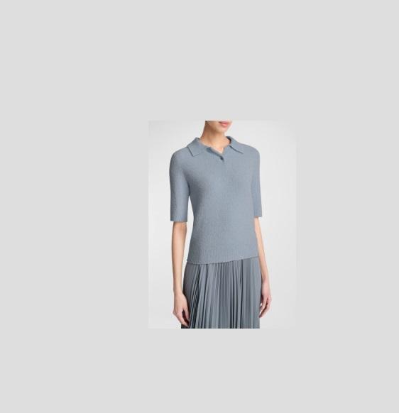 Apparel - Vince Soft Boucle SS Polo, Cotopaxi Fuego Down Hooded Jacket, Likely Lirio Halter Dress - MSRP $5,582