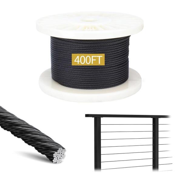 Amazon Clearance - Home - 400' Deck Fencing Cable, Gold Handle Serving Tray Set, Twinnek Acrylic Sign Holders - MSRP $16,697