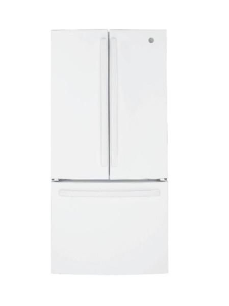 Appliances - LG LRFNS2200W 30" Wide 21.8 Cu. Ft. Energy Star Rated French Door Refrigerator - MSRP $1,434